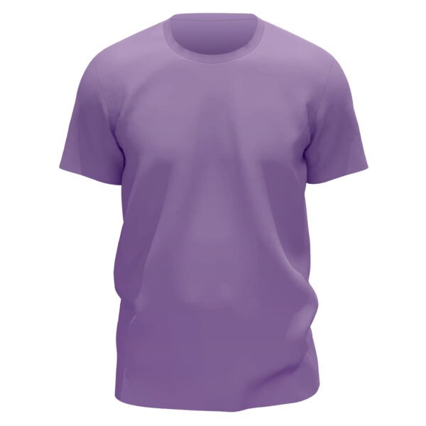 Lavender round neck half sleeve